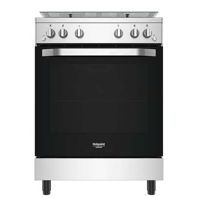 CUISINIERE HOTPOINT 4FEUX A GAZ 60X60 FOUR A GAZ GRIS image 6