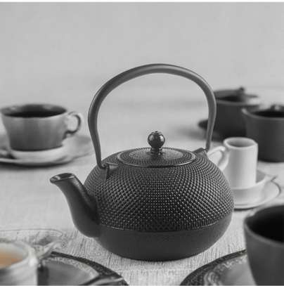 Théière Japonaise en Fonte Noire image 3