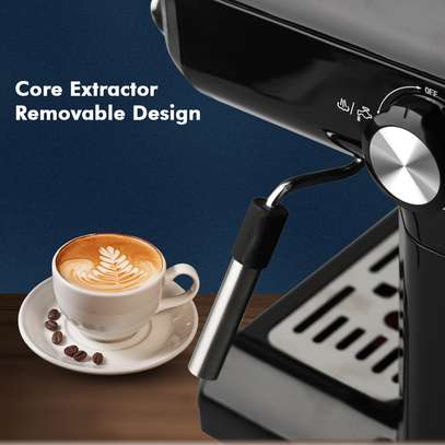 Machine à café semi-automatique avec machine à cappuccino image 6