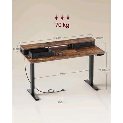 Table Ajustable Assis Debout électrique (Desktop Standing) image 1