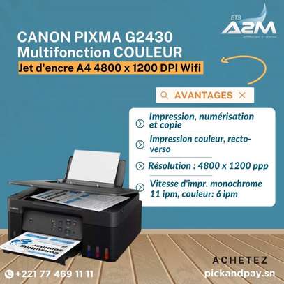 Imprimante canon multifonctions G2430 image 1