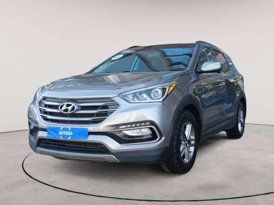 Hyundai Santa Fe 2017 – Intérieur cuir – Excellent état image 2