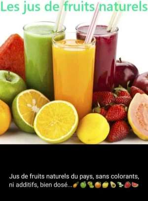 Jus de fruits naturels du pays, sans colorants ni additifs image 1