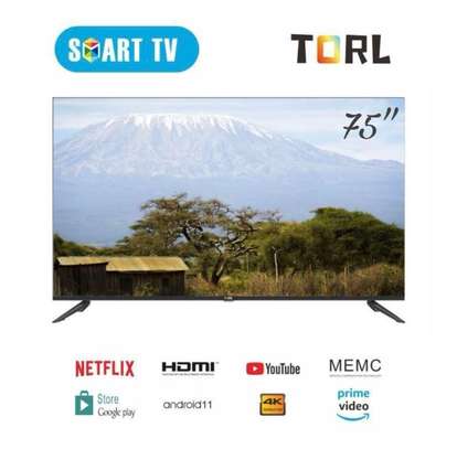 TELEVISEUR TORL 75 ANDROID SMART TV 4K image 1