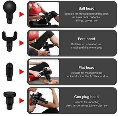 Pistolet de massage électrique, rechargeable sans fil image 11