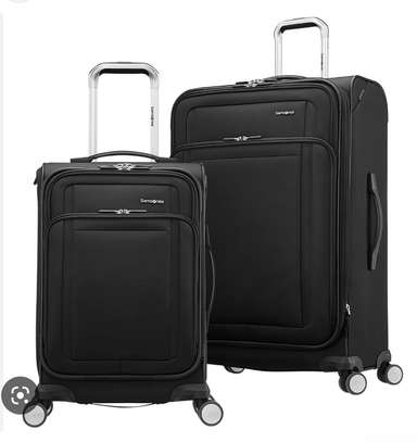 Set de deux valises SAMSONITE en tissu noir image 1
