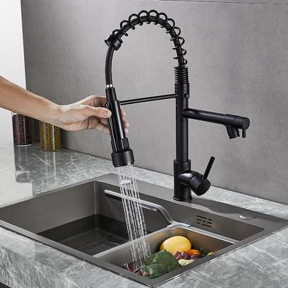 Évier 2 bacs cuisine américaine avec robinet image 9