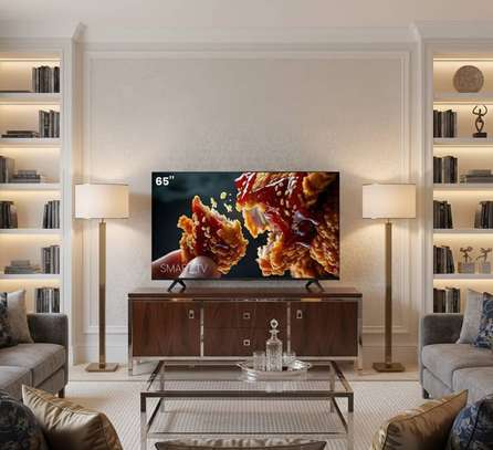 Smart tv AMAZ 65pouces 4k uhd android 2 telecomande image 1