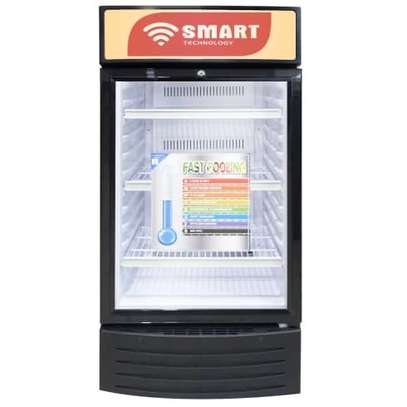 REFRIGERATEUR 169LITRES  SMART TECHNOLOGY VITRINE 1PORTE image 1