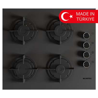 Kumtel set encastrable: hotte + plaque + four électrique image 3