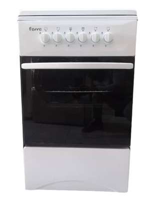 CUISINIÈRE FERRE 4 FEUX 50/50 BLANC F5C40G2 image 1