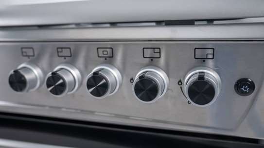 CUISINIERE ELACTRON 5FEUX 90X60 INOX EL6090 image 7