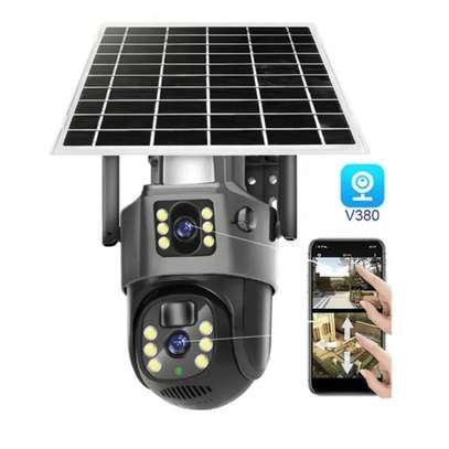 Caméra solaire 4g à double objectif image 3