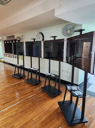 V-star Support Tv mobile sur roulettes - 32-75" pouces image 8