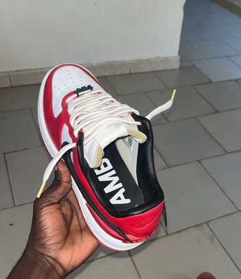 Nike Air Force 1 Low SP x AMBUSH – Rouge/Blanc/Noir image 4