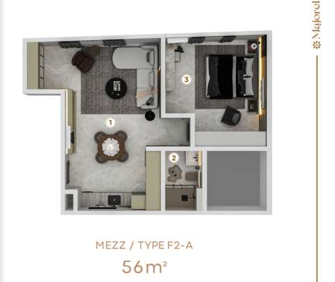 Appartement F2 au Point E image 10
