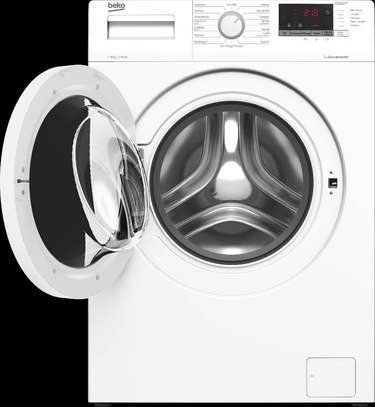 MACHINE A LAVER 8KG BEKO FRONT LOAD BLANC WUXR81282WI/IT image 1