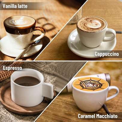 Machine à café semi-automatique avec machine à cappuccino image 4