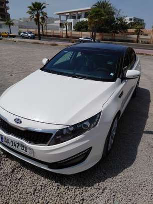 Kia Optima K5 berline blanche image 8