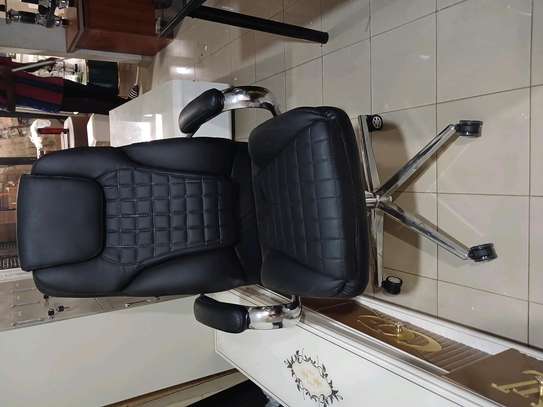 Chaises bureau cuire image 3