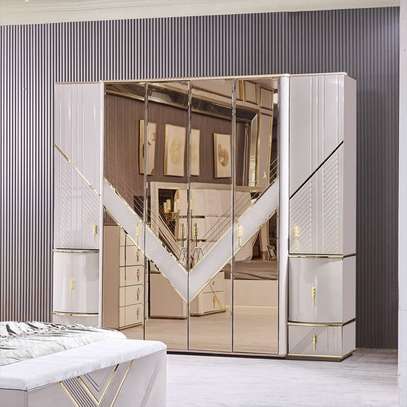 CHAMBRE A COUCHER 8BATTANTS SPIECES BEIGE M8801H image 4