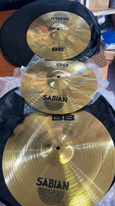 SABIAN B8  Charleston et cymbals crash 3 in 1 image 1
