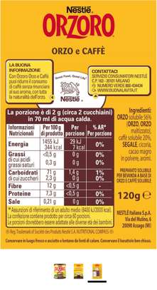 Nestlé Orzoro à base d’orge et de café soluble image 2