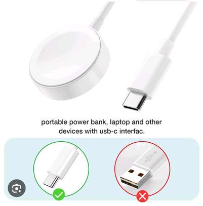 chargeur apple watch magnetic usb c rapide original image 2