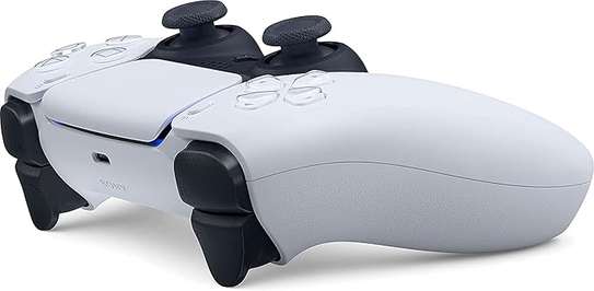 Sony DualSense manette sans fil PS5 blanche noire image 3