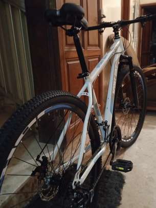 VTT 29 pouces blanc suspension avant image 10