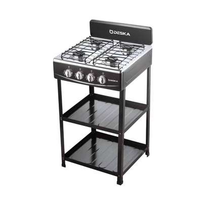 PLAQUE DE CUISSON DESKA 4FEUX 60X60 AVEC TABLE GSF06DK image 1