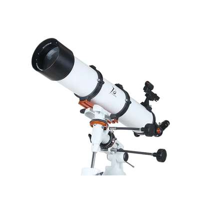 Télescope réfracteur blanc monture équatoriale précis image 5