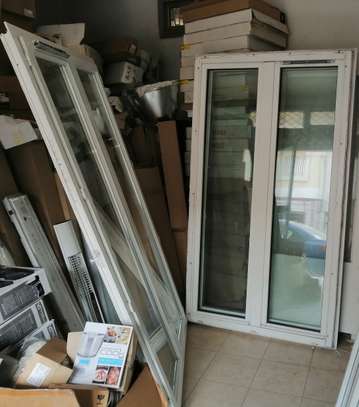 Porte pvc antibruit quasi blindée double vitrage image 3