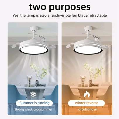 Ventilateurs de plafond Intelligent LED + Télécommande image 2