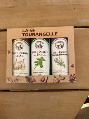 La Tourangelle coffret huiles infusées ail basilic thym image 1