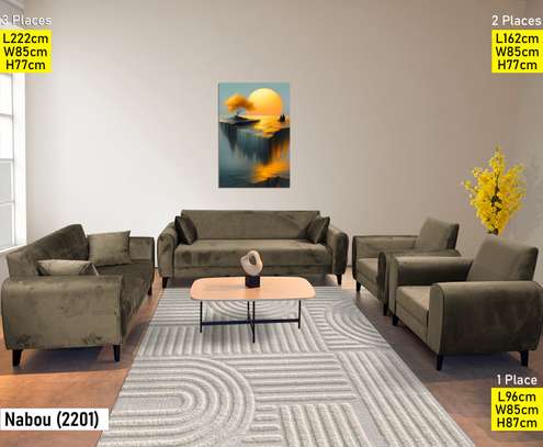 Fauteuil de salon moderne & confortable Avec des canapés lit image 8