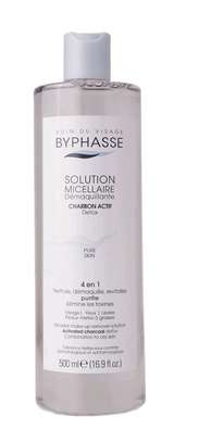 Byphasse micellaire démaquillante au charbon actif - 500ml image 1