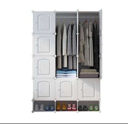 Armoire à casiers en imitation bois 3B image 1