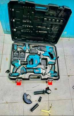 Makita coffret électroportatif batterie 5 outils bleu/noir image 3