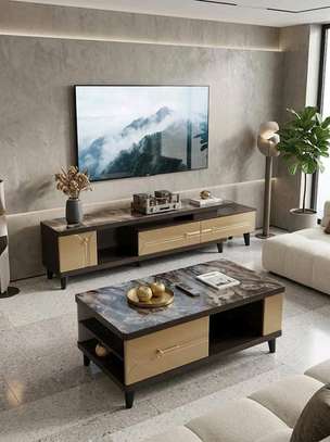 Table tv +tablette basse image 4