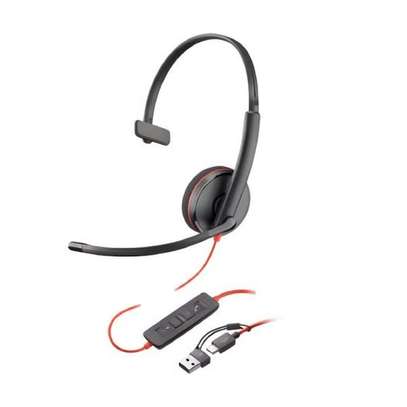 Casque USB mono micro flexible volume intégré image 2