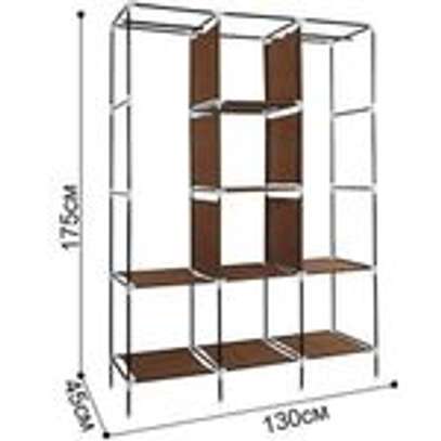 Armoire Penderie 3 Battants en tissu image 2