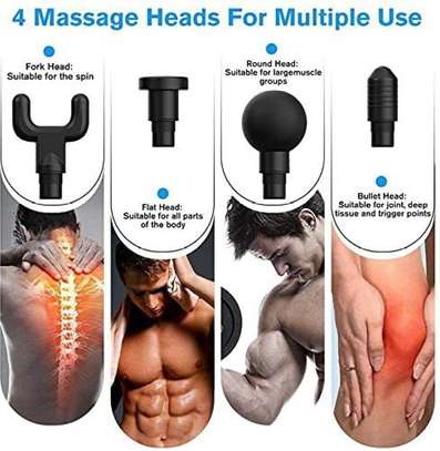 Pistolet de massage électrique, rechargeable sans fil image 3