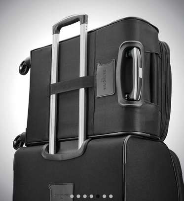 Set de deux valises SAMSONITE en tissu noir image 3