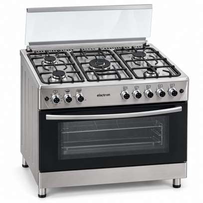 CUISINIERE 5FEUX ELACTRON 90X60 INOX EL6090 image 4