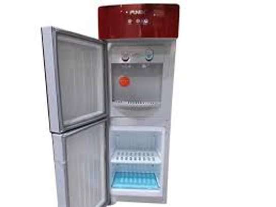 FONTAINE FINIX AVEC FRIGO ROUGE GRIS HD1435D image 2