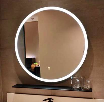 Miroir lumineux LED  avec horloge digitale image 9