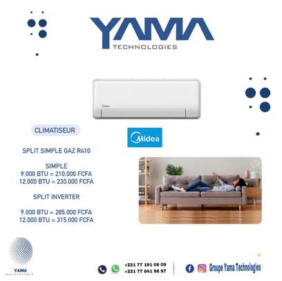 Astech climatiseur split inverter 9000-18000 BTU image 2