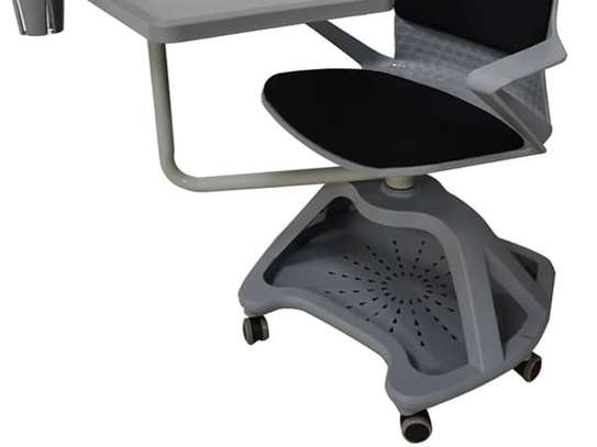 CHAISE ECOLIER AVEC SUPPORT TABLETTE image 3