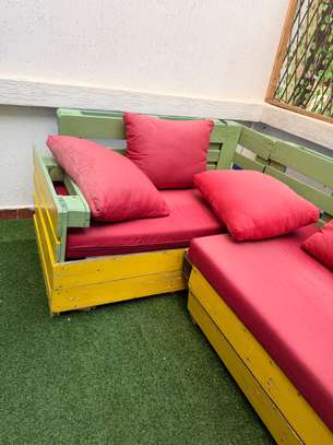 Meuble de jardin en palettes image 5